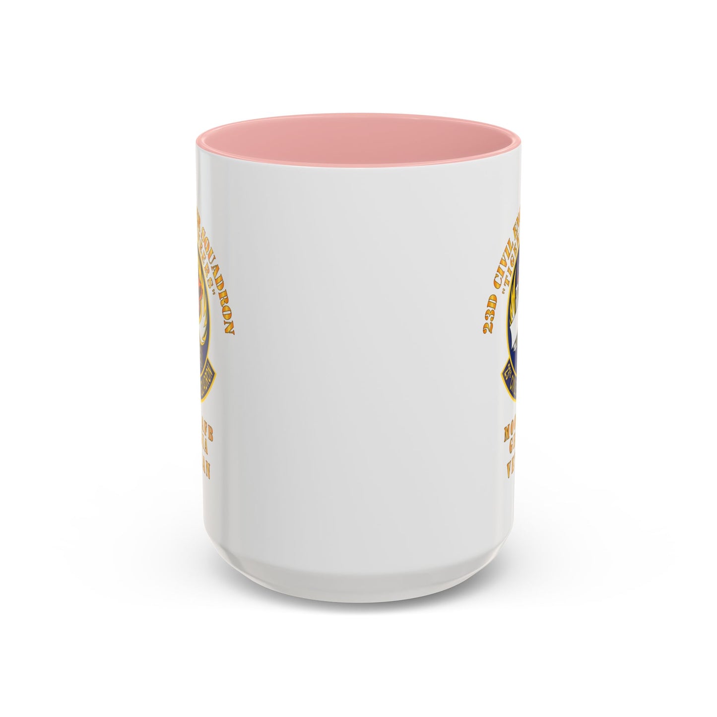 Accent Coffee Mug (11oz & 15oz) - USAF - 23d Civil Engineer Squadron - Tiger Engineers - Moody AFB, GA