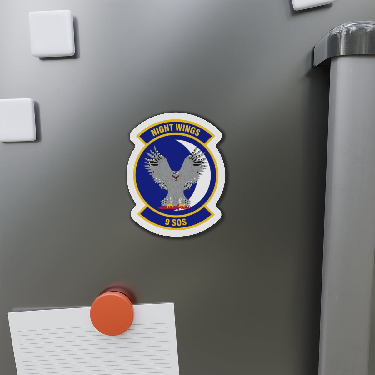 Die-Cut Magnet - USAF - 9th Special Operations Squadron wo txt X 300