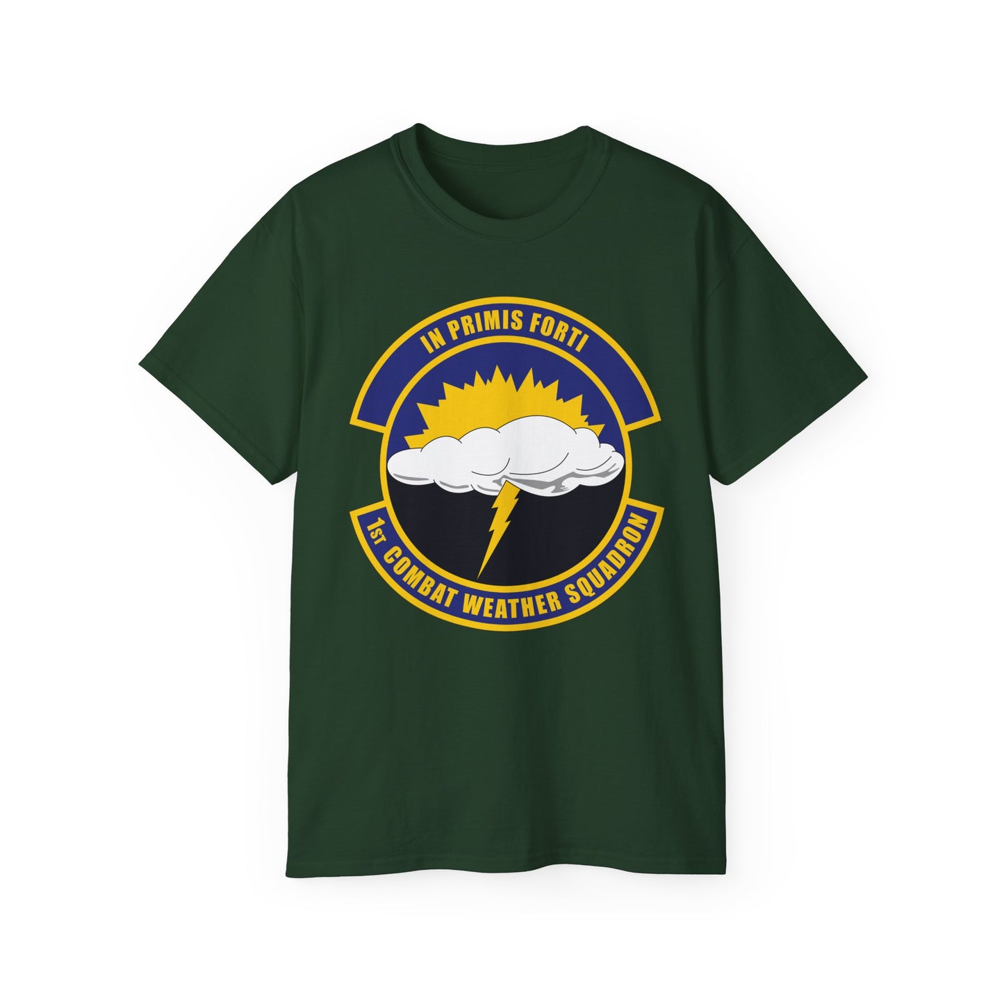 Unisex Ultra Cotton Tee -USAF - 1st Combat Weather Squadron (PACAF) wo txt