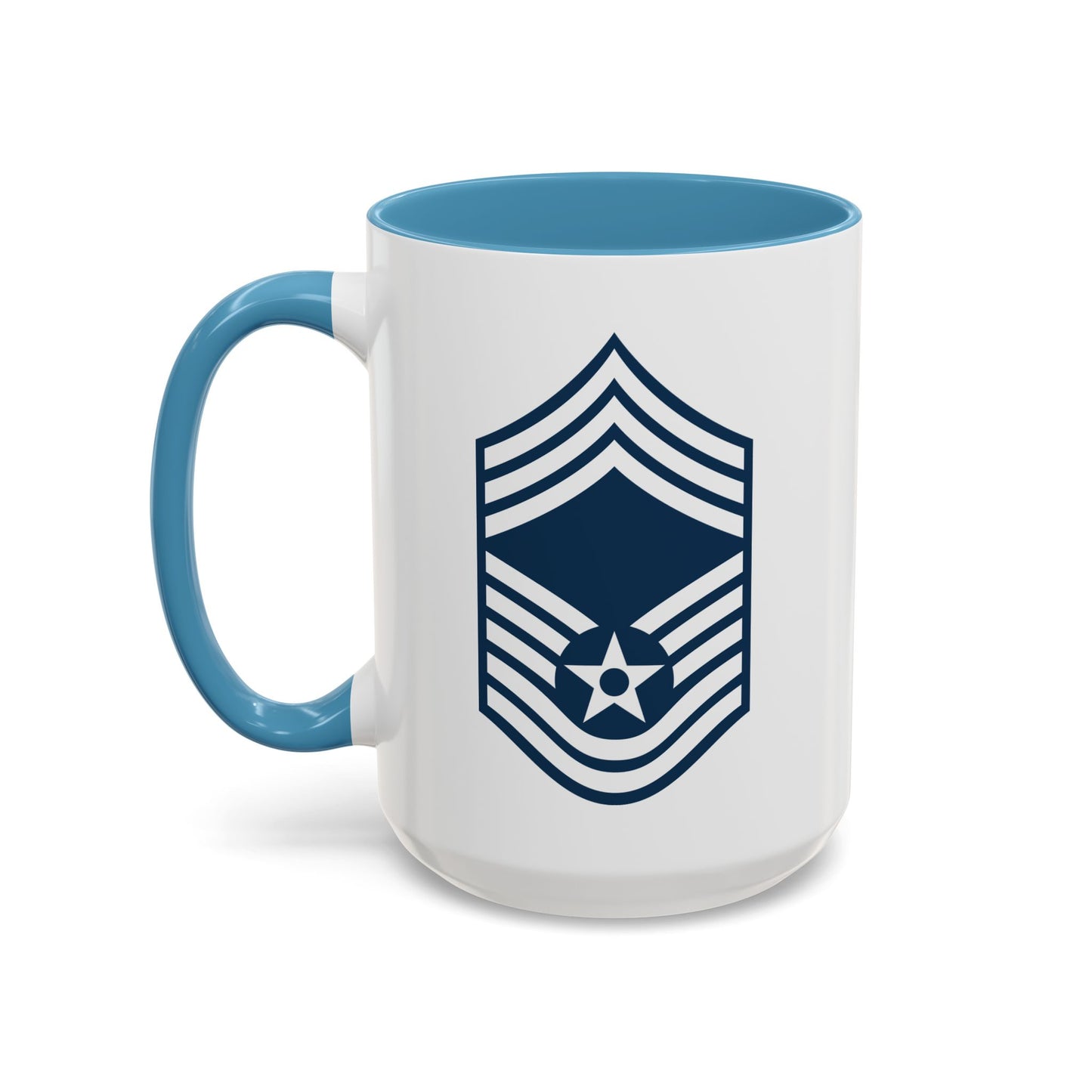 Accent Coffee Mug (11oz & 15oz) - USAF - Chief Master Sergeant (E9a) - 2020