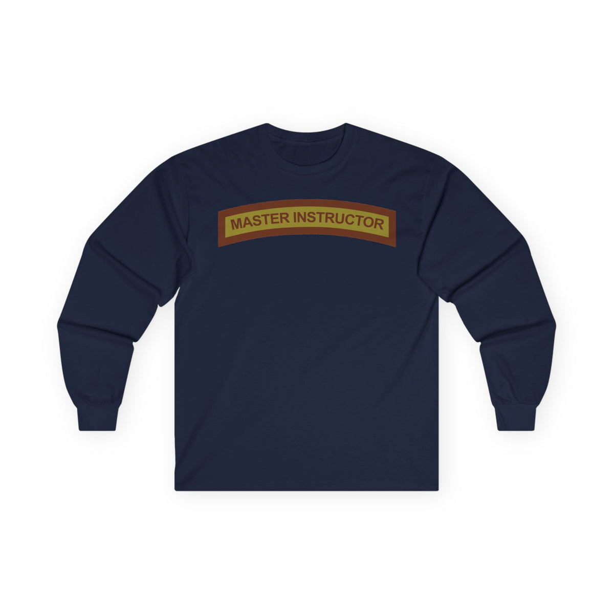 Unisex Ultra Cotton Long Sleeve Tee - USAF - Master Instructor Tab