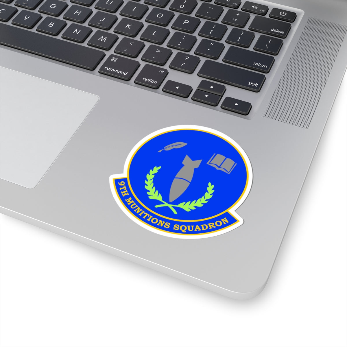 Kiss-Cut Stickers - USAF - 9th Munitions Squadron wo txt X 300