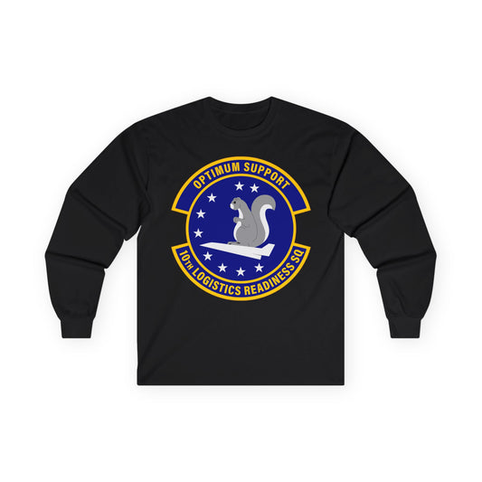 Unisex Ultra Cotton Long Sleeve Tee - USAF - 10th Logistics Readiness Squadron wo txt
