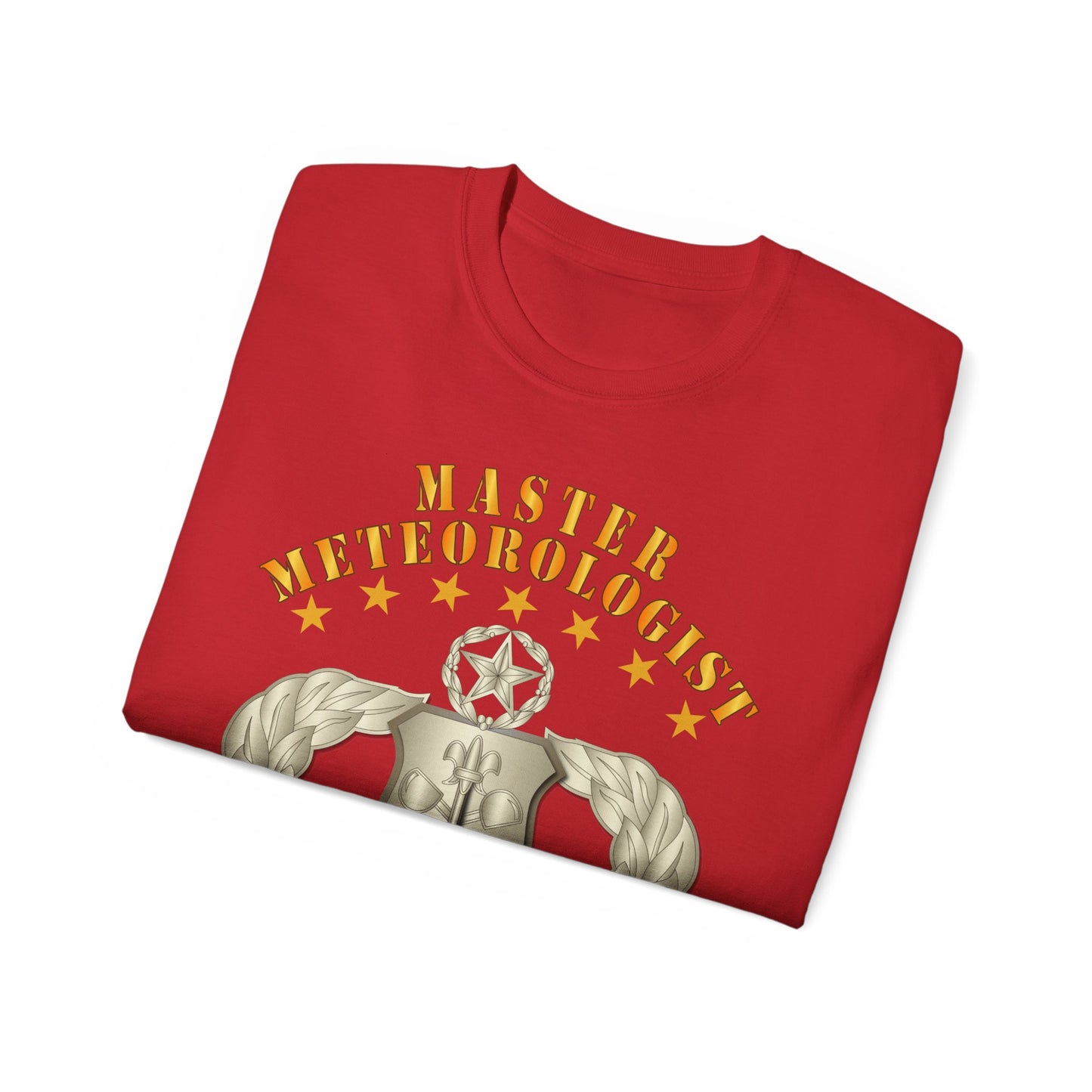 Unisex Ultra Cotton Tee - USAF - Meteorologist - Master Badge wo DS