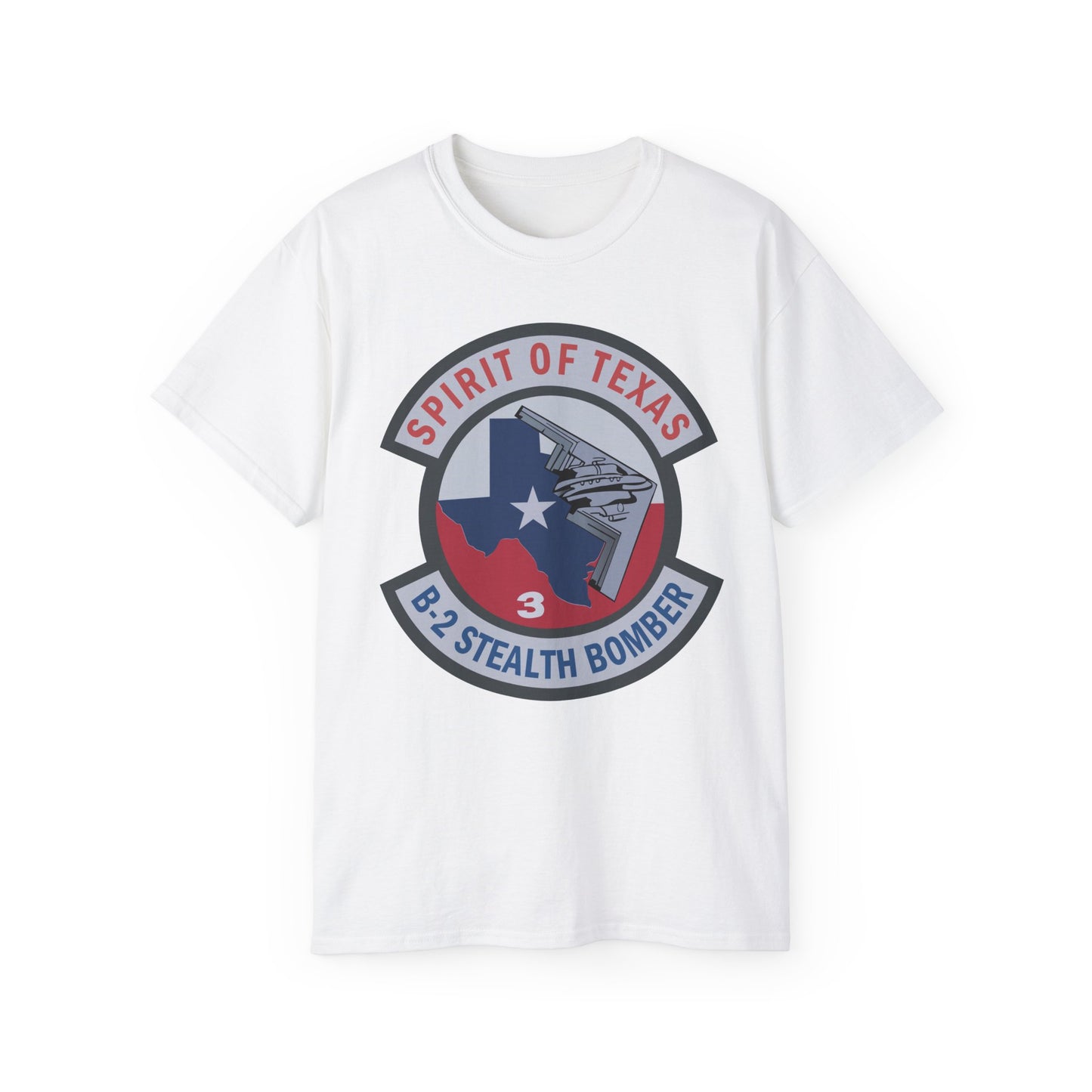 Unisex Ultra Cotton Tee - USAF - B2 - Spirit of Texas - Stealth Bomber wo txt X 300