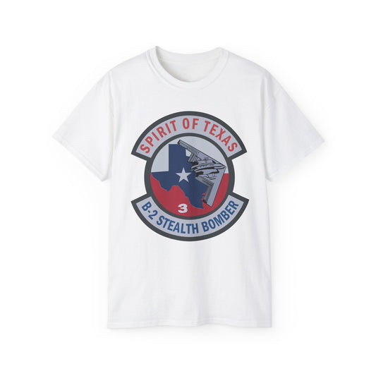 Unisex Ultra Cotton Tee - USAF - B2 - Spirit of Texas - Stealth Bomber wo txt X 300