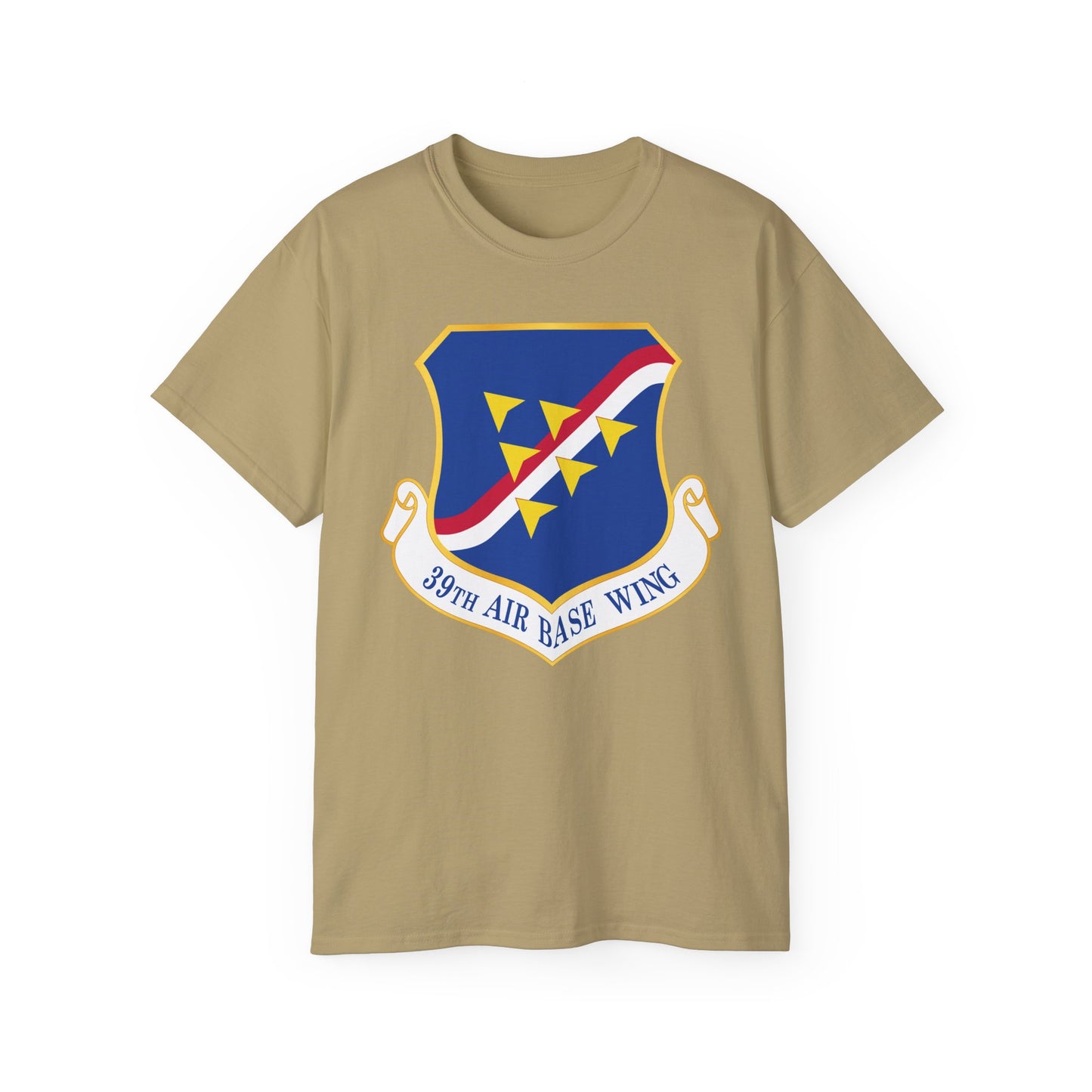 Unisex Ultra Cotton Tee - USAF - 39th Airbase Wing wo Txt