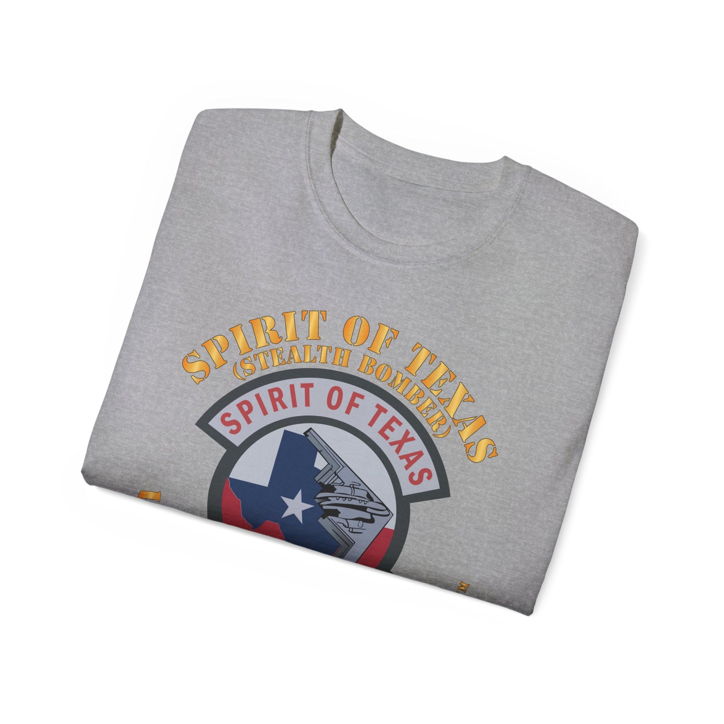 Unisex Ultra Cotton Tee - USAF - B2 - Spirit of Texas - Stealth Bomber X 300