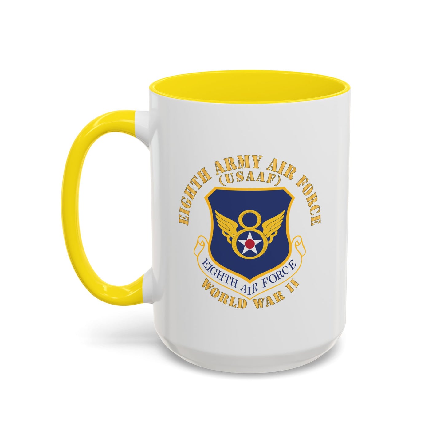 Accent Coffee Mug (11oz & 15oz) - USAF - 8th Air Force - WWII X 300