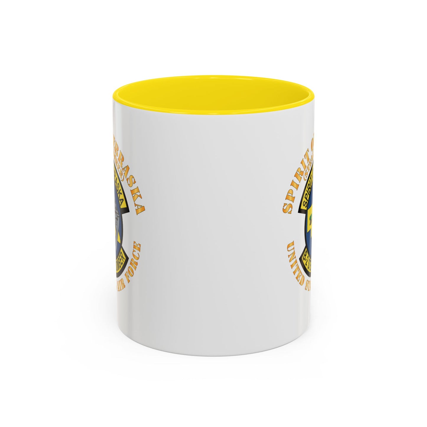 Accent Coffee Mug (11oz & 15oz) - USAF - B2 - Spirit of Nebraska - Stealth Bomber X 300