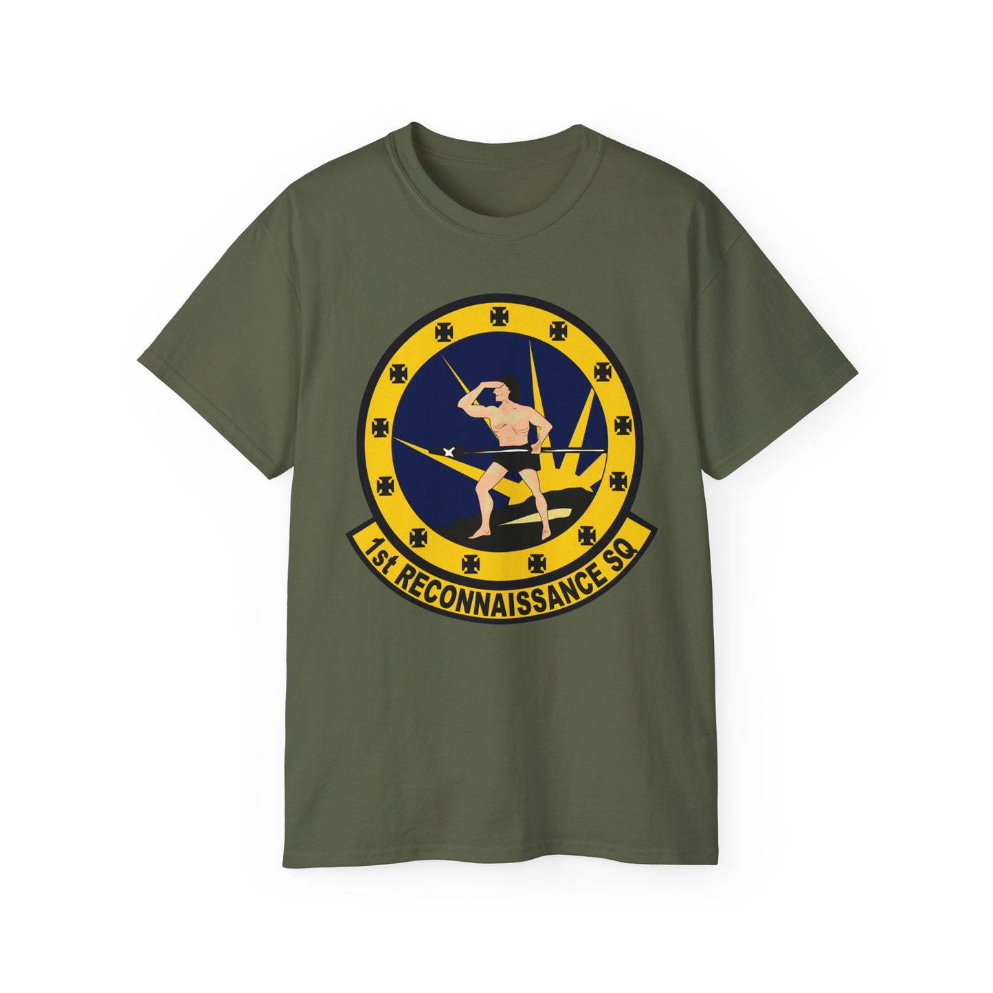 Unisex Ultra Cotton Tee - USAF - 1st Reconnaissance Squadron wo txt