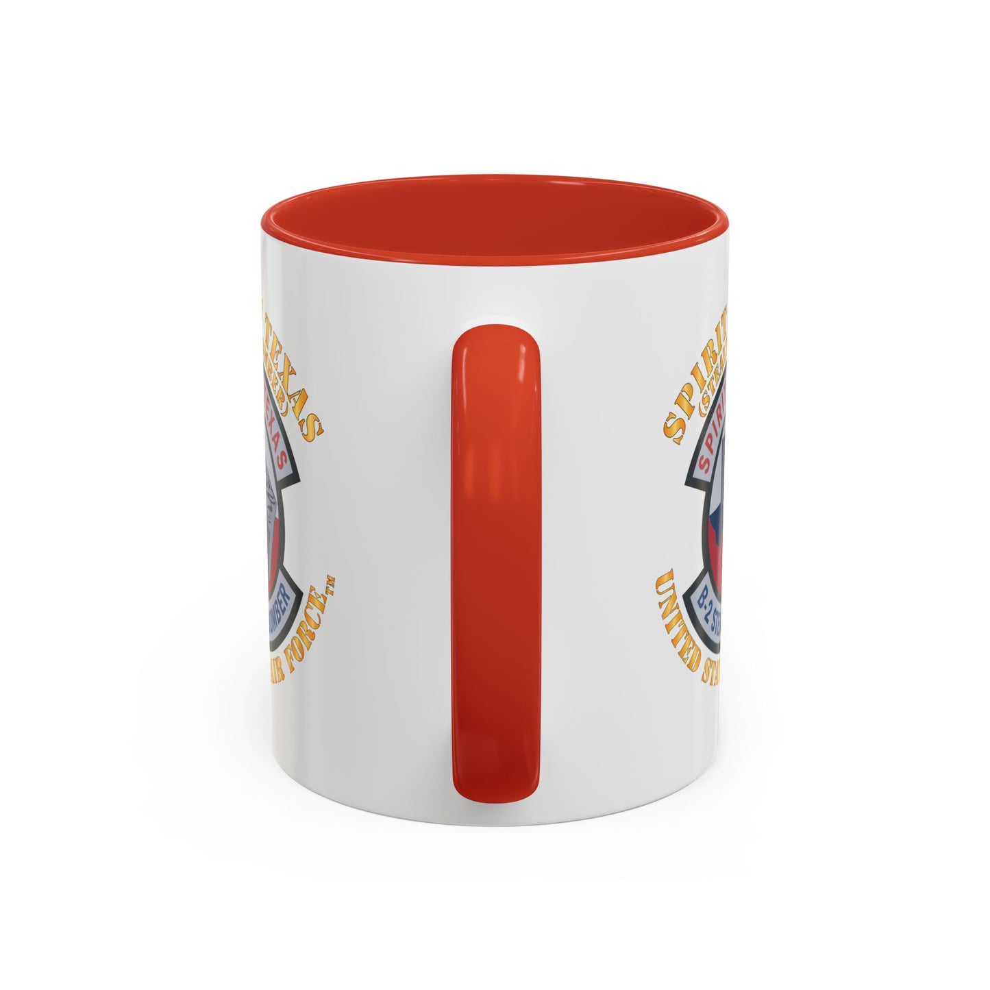 Accent Coffee Mug (11oz & 15oz) - USAF - B2 - Spirit of Texas - Stealth Bomber X 300