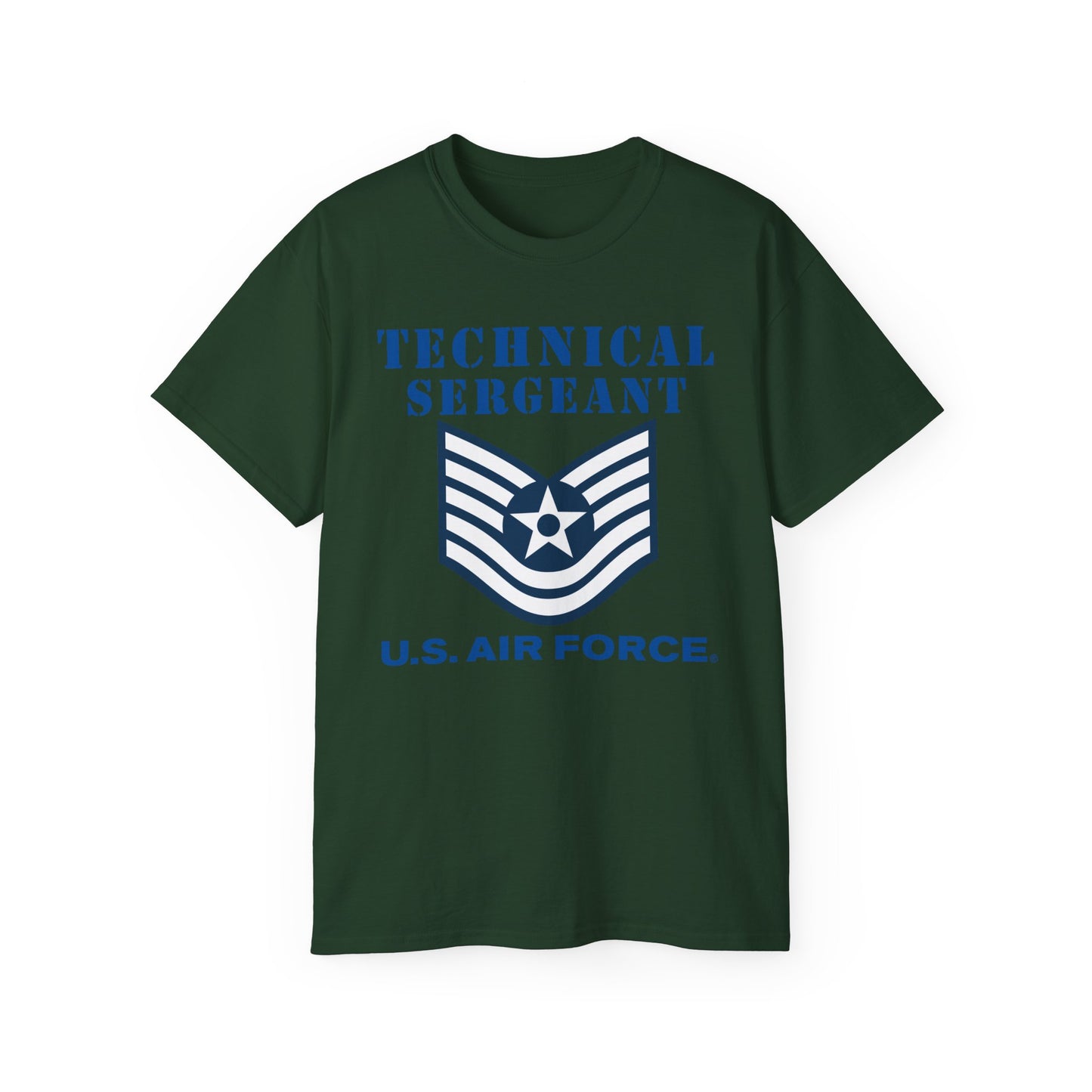Unisex Ultra Cotton Tee - USAF - Technical Sergeant (E6) - 2020 - US Air Force w Text X 300