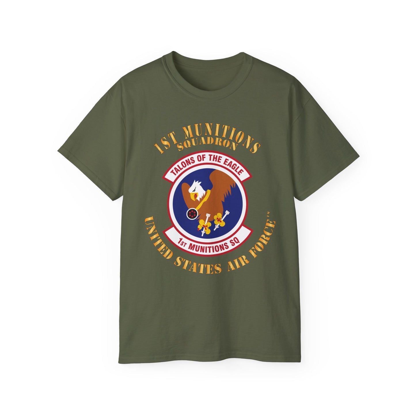 Unisex Ultra Cotton Tee - USAF - 1st Munitions Squadron (ACC)