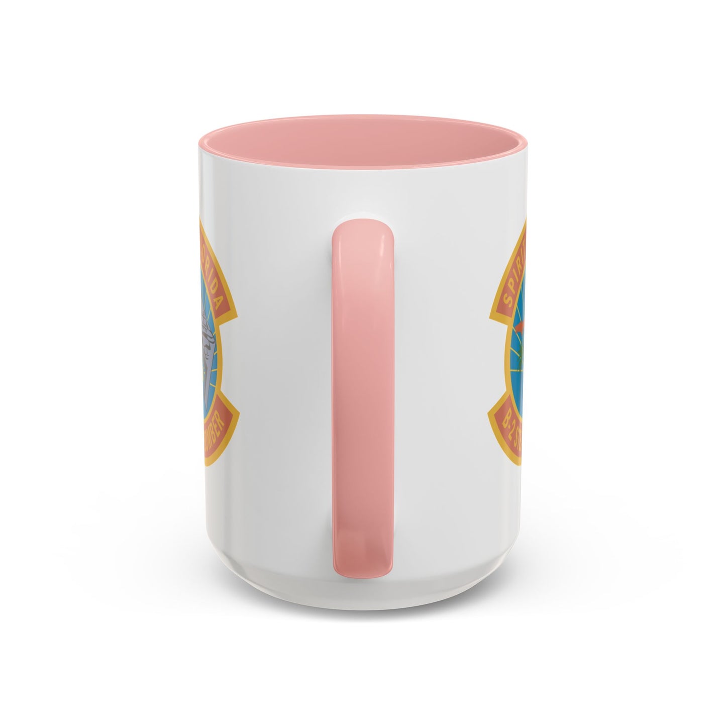 Accent Coffee Mug (11oz & 15oz) - USAF - B2 - Spirit of Florida - Stealth Bomber wo txt X 300