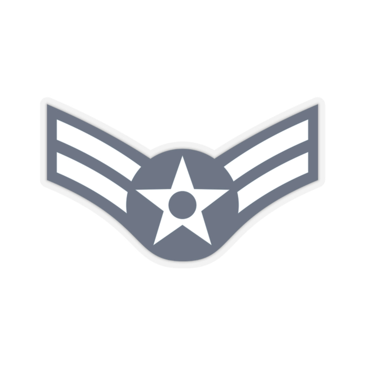 Kiss-Cut Stickers - USAF - Airman - First Class (E3) - 2020