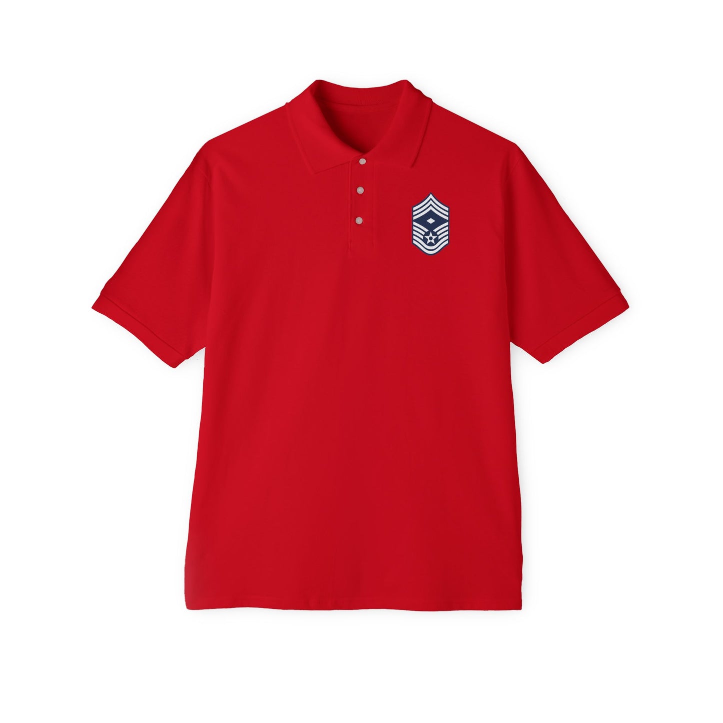 Men's Piqué Polo - USAF - First Sergeant (E9b) - 2020