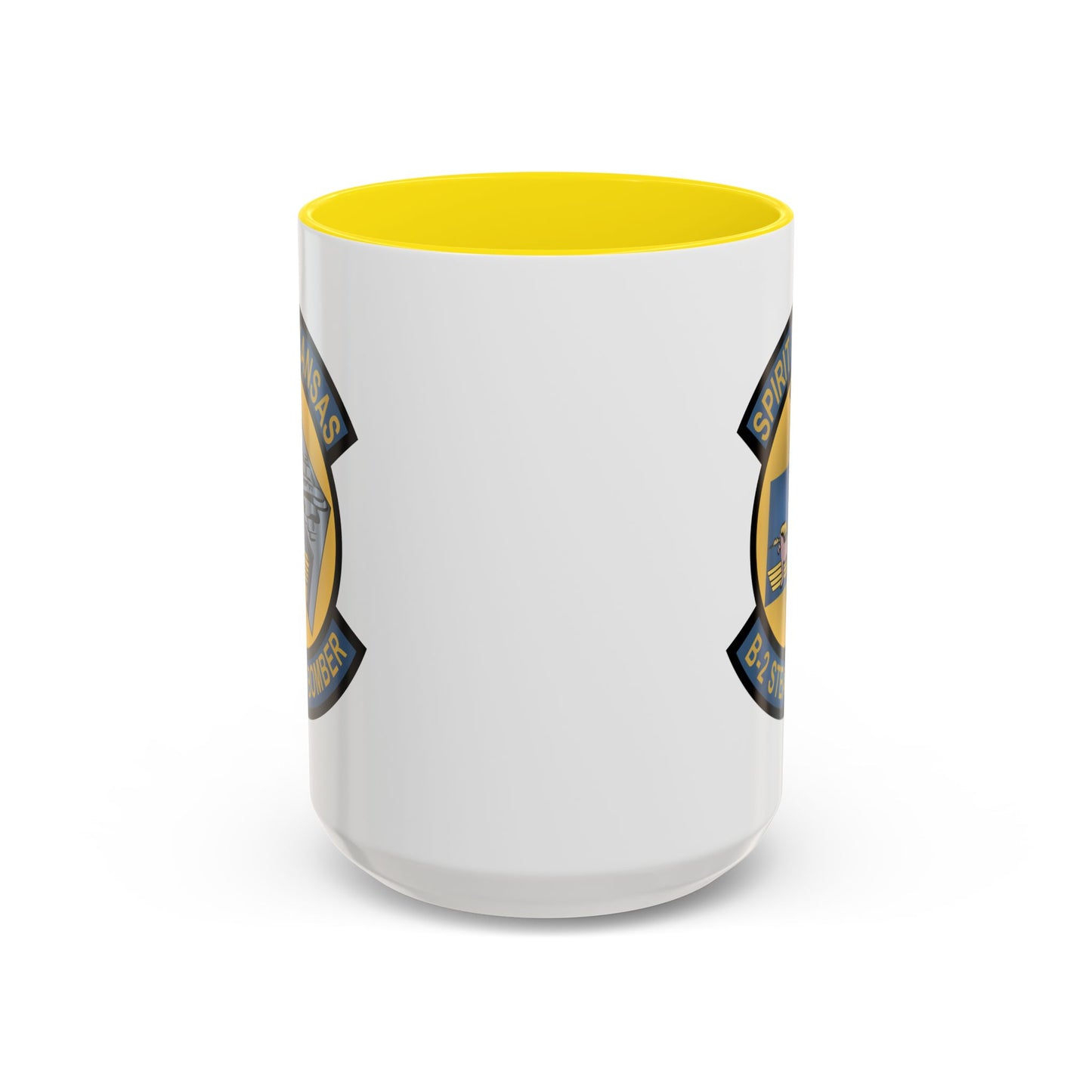 Accent Coffee Mug (11oz & 15oz) - USAF - B2 - Spirit of Kansas - Stealth Bomber wo txt X 300
