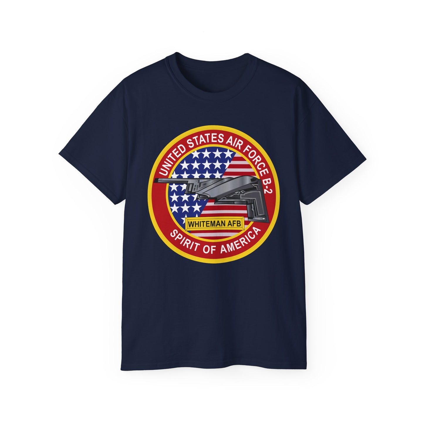 Unisex Ultra Cotton Tee - USAF - B2 - Spirit - Stealth Bomber wo Txt