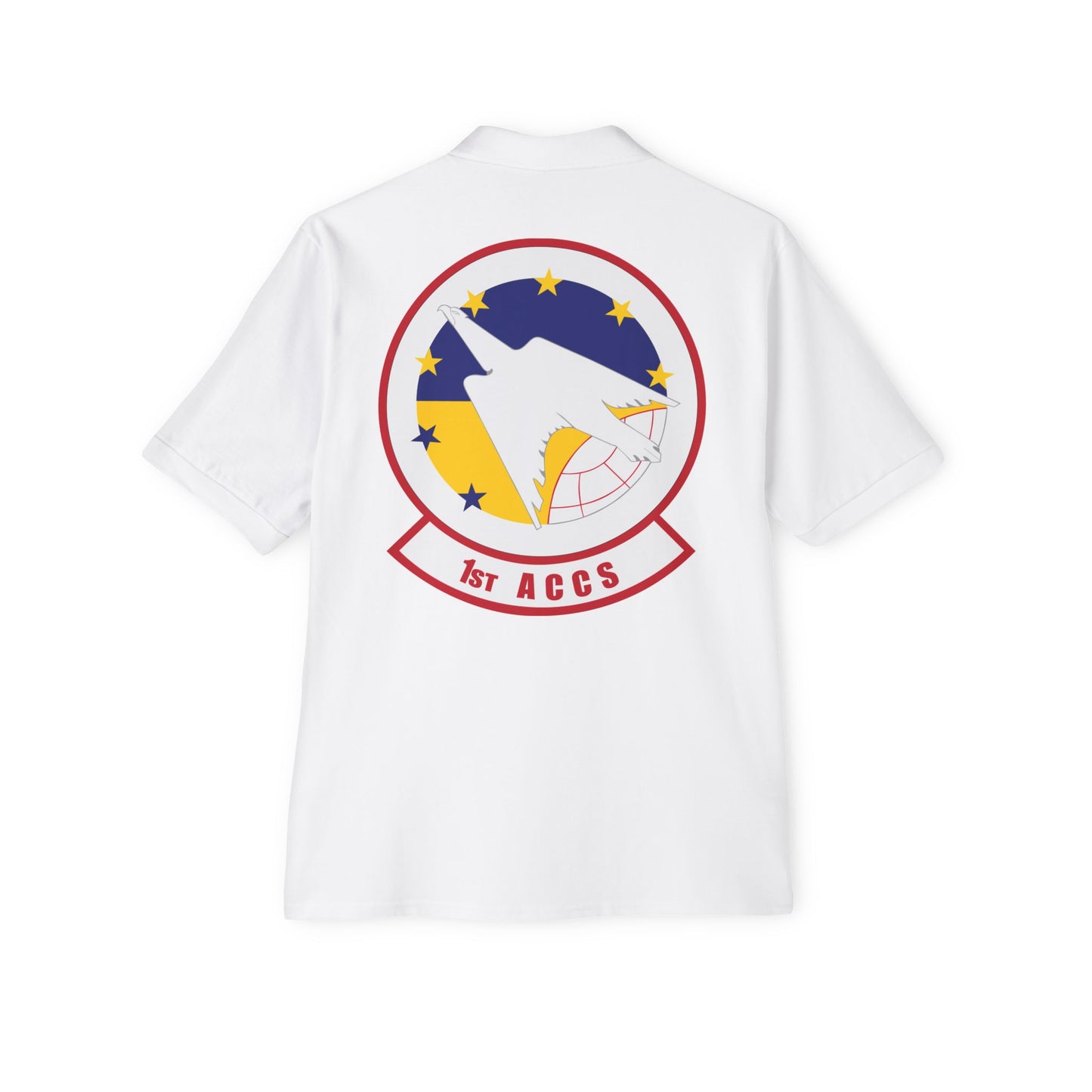 Men's Piqué Polo - USAF - 1st Airborne Command Control Squadron (ACC) wo txt X 300