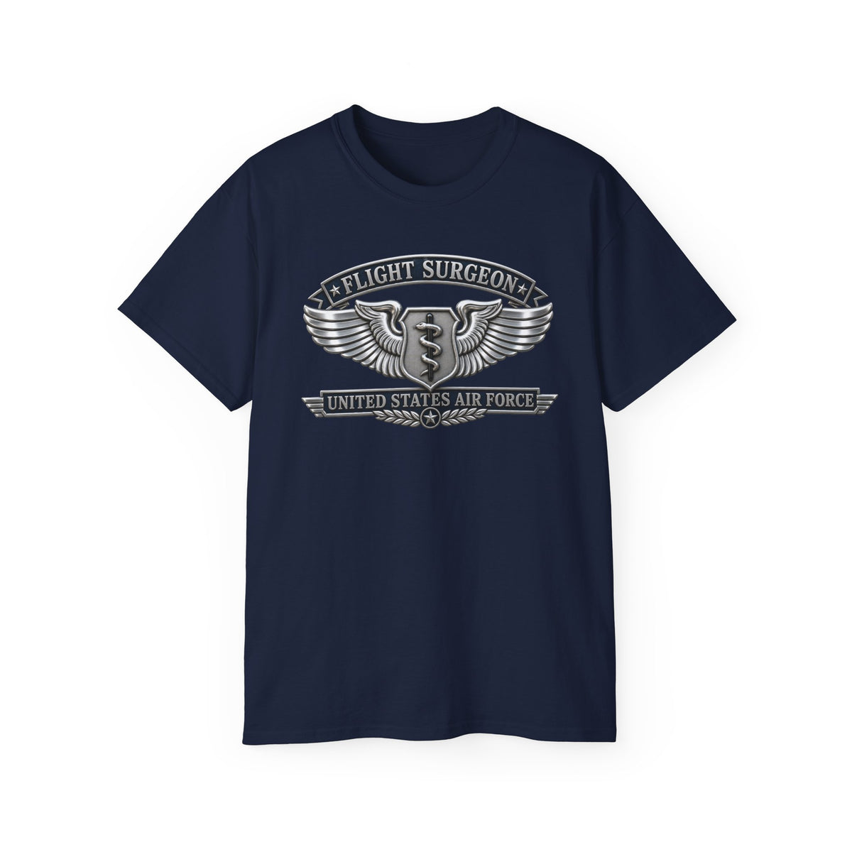Unisex Ultra Cotton Tee - USAF - Flight Surgeon Badge - United States Air Force - 3D - Enhanced