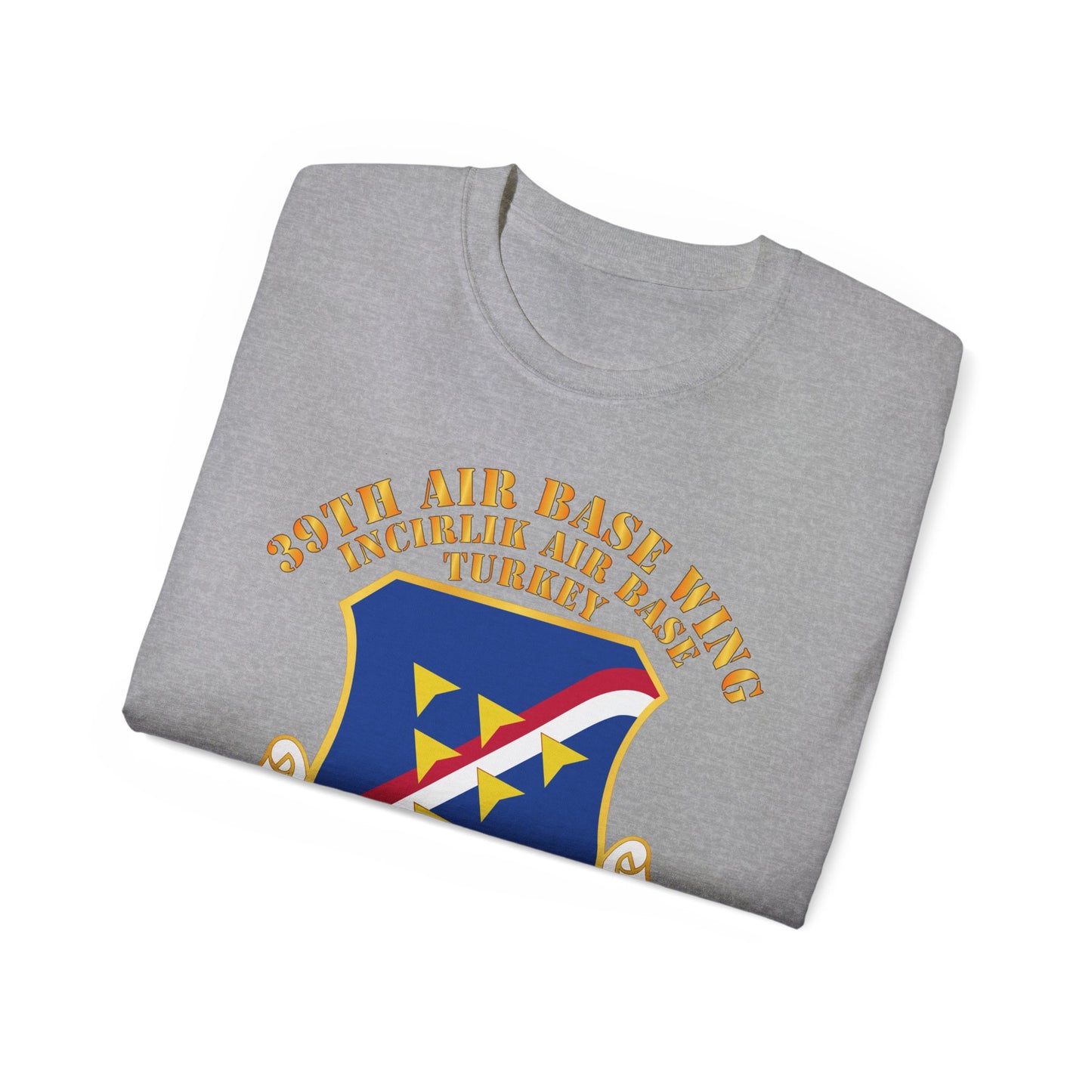Unisex Ultra Cotton Tee - USAF - 39th Airbase Wing - 3rd AF - Incirlik Air Base - Turkey