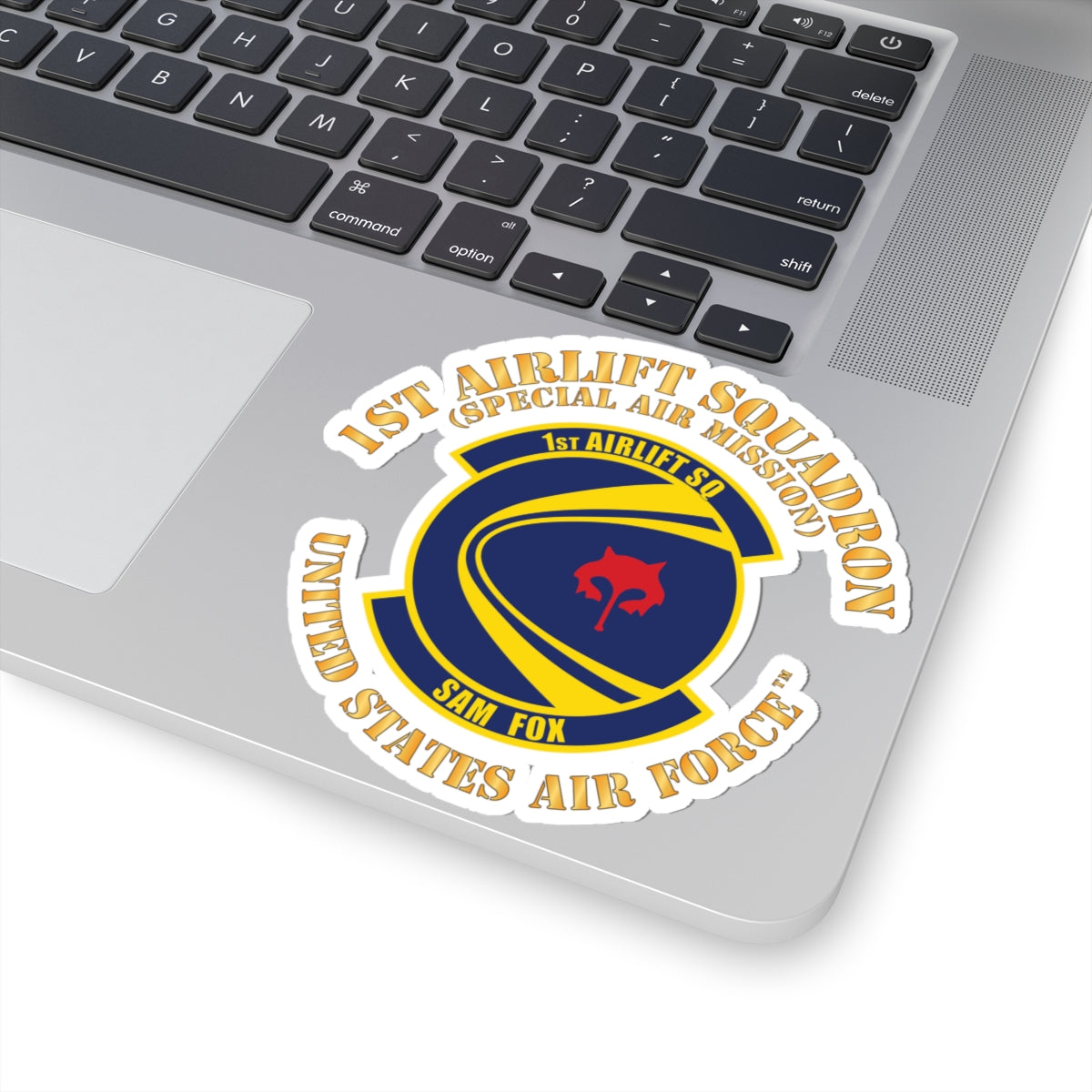 Kiss-Cut Stickers - USAF - 1st Airlift Squadron X 300