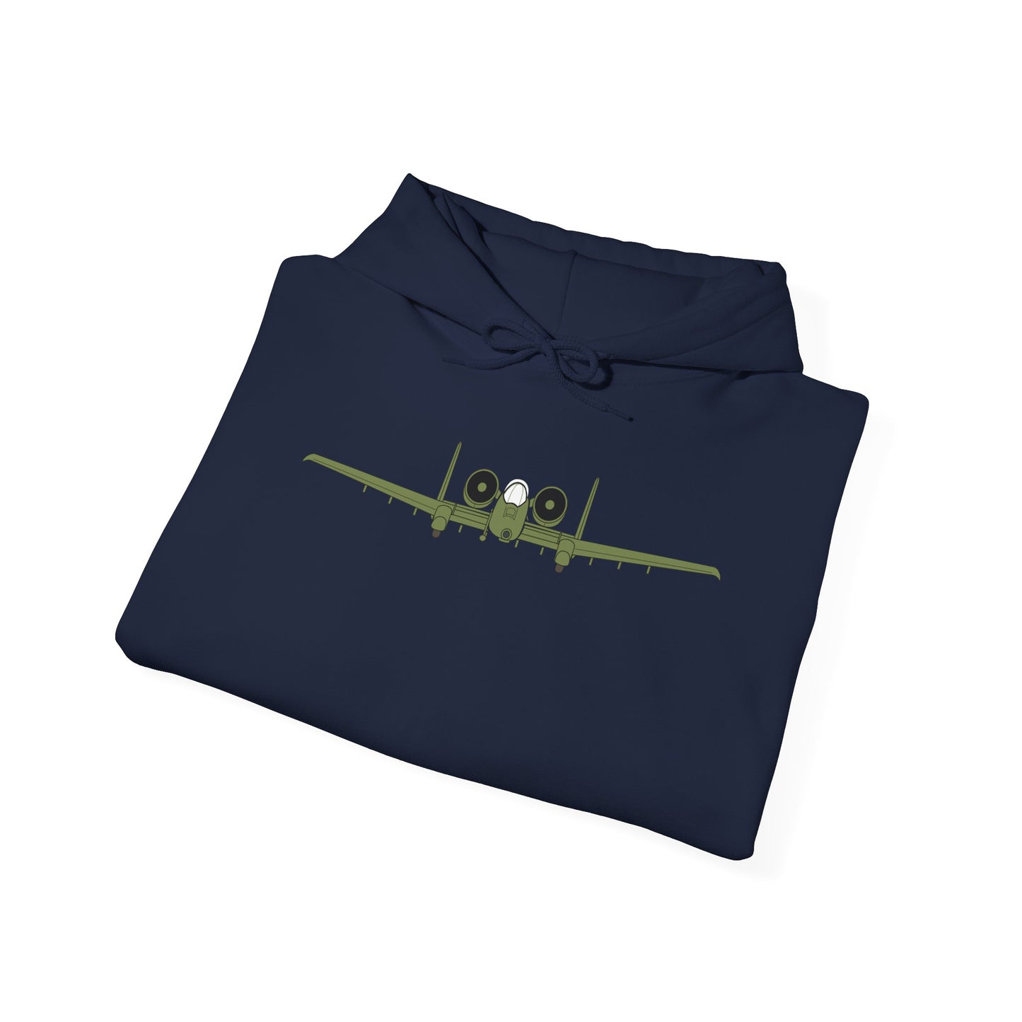 Unisex Heavy Blend Hooded Sweatshirt - Aircraft - USAF - A-10 Thunderbolt II - Front X 300