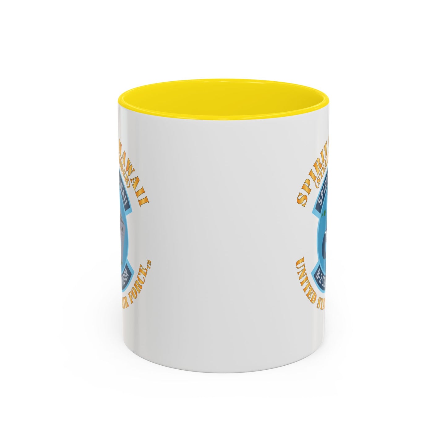 Accent Coffee Mug (11oz & 15oz) - USAF - B2 - Spirit of Hawaii - Stealth Bomber X 300