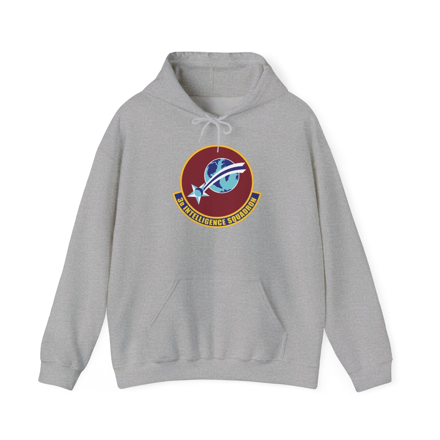 Unisex Heavy Blend Hooded Sweatshirt - USAF - 3rd Intelligence Squadron wo txt