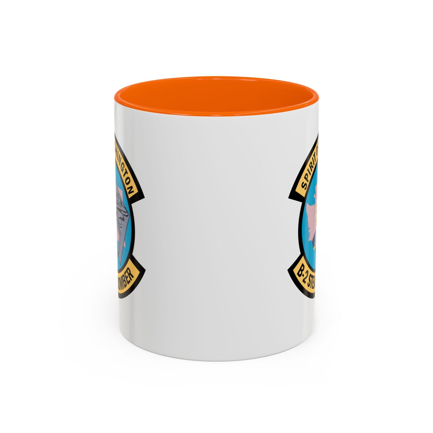Accent Coffee Mug (11oz & 15oz) - USAF - B2 - Spirit of Washington - Stealth Bomber wo txt X 300