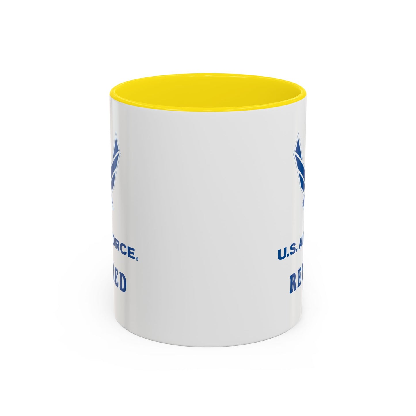 Accent Coffee Mug (11oz & 15oz) - USAF - Air Force - Retired X 300