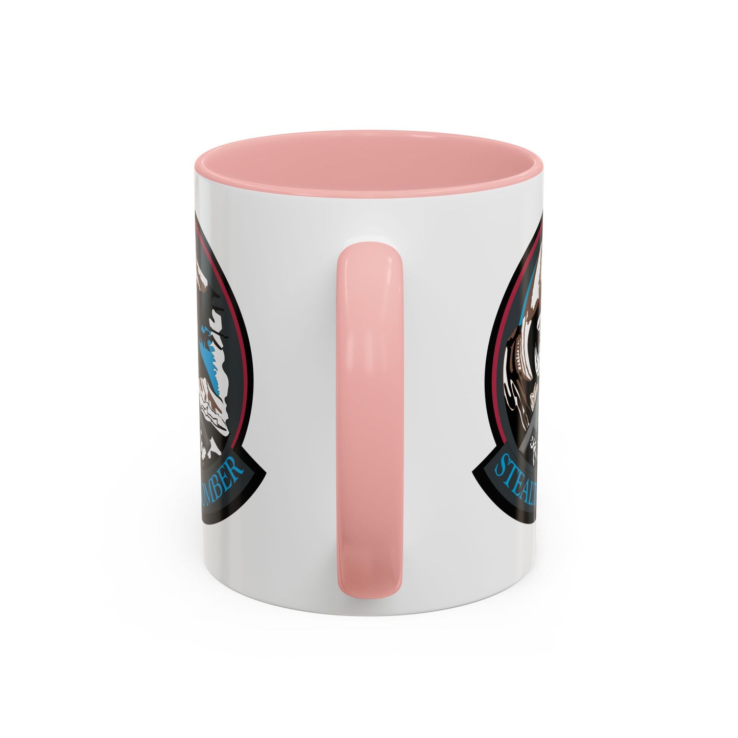 Accent Coffee Mug (11oz & 15oz) - USAF - B2 - Grim Reaper - Stealth Bomber wo txt X 300