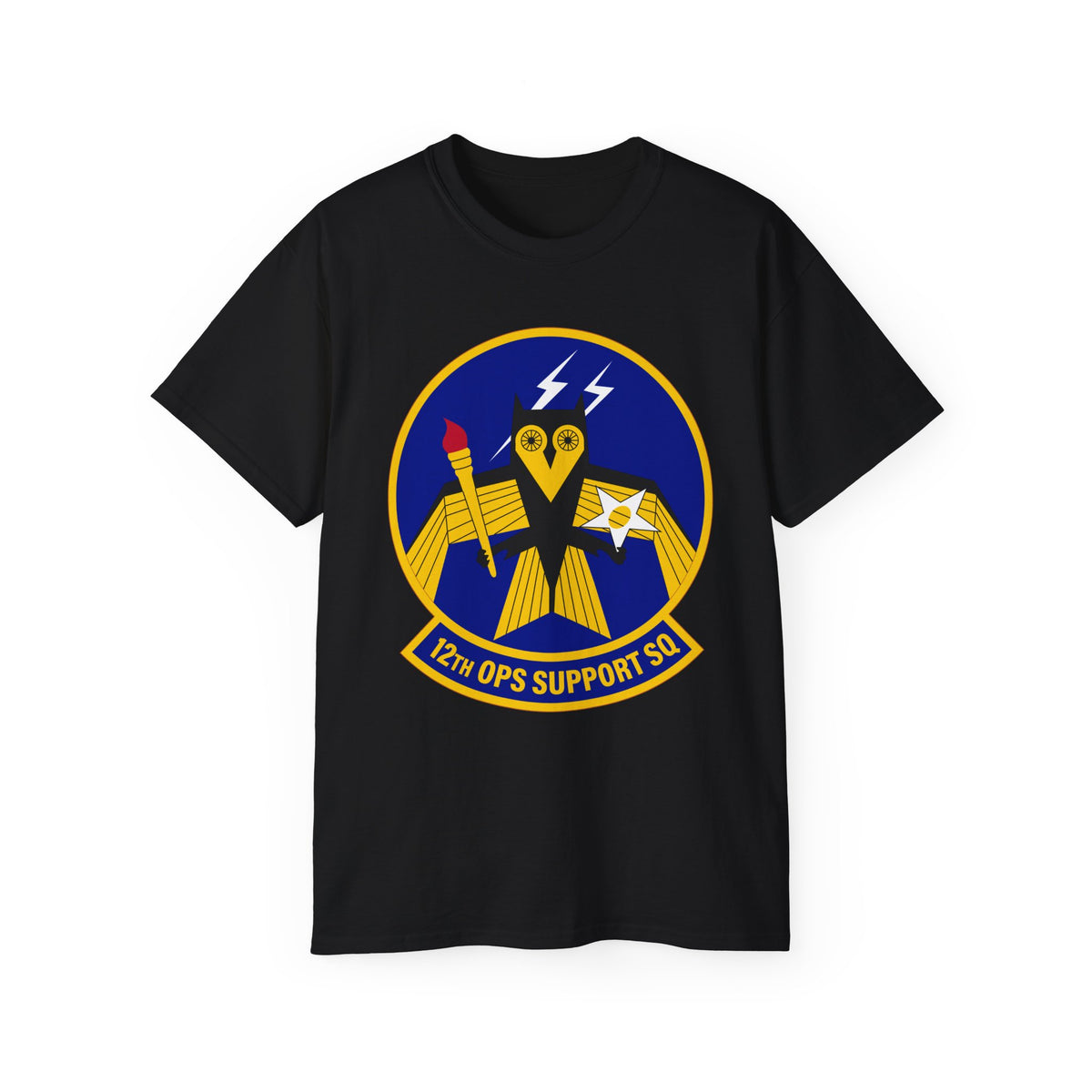 Unisex Ultra Cotton Tee - USAF - 12th Operations Support Squadron wo txt
