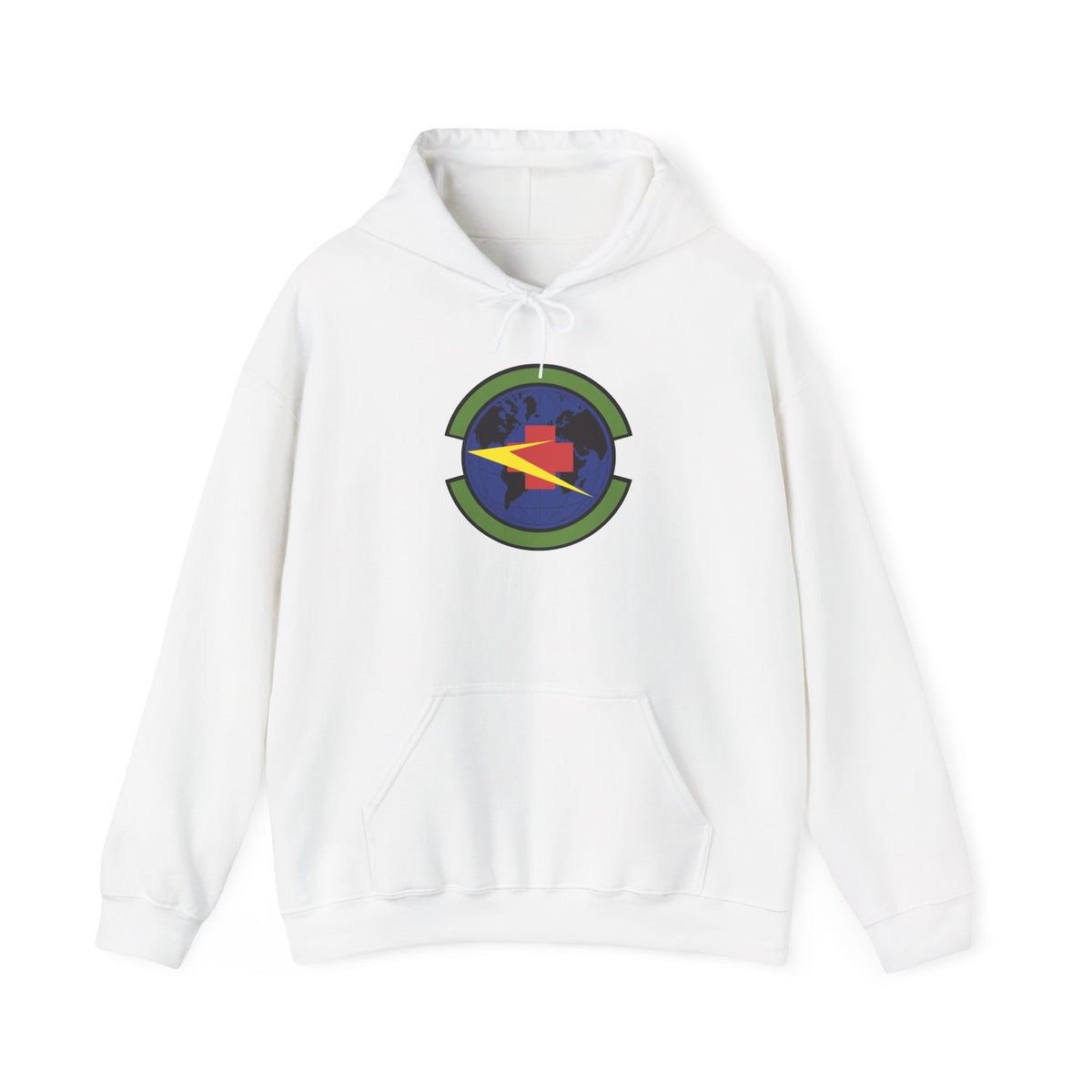 Unisex Heavy Blend Hooded Sweatshirt - USAF - 9th Medical Support Squadron wo txt X 300