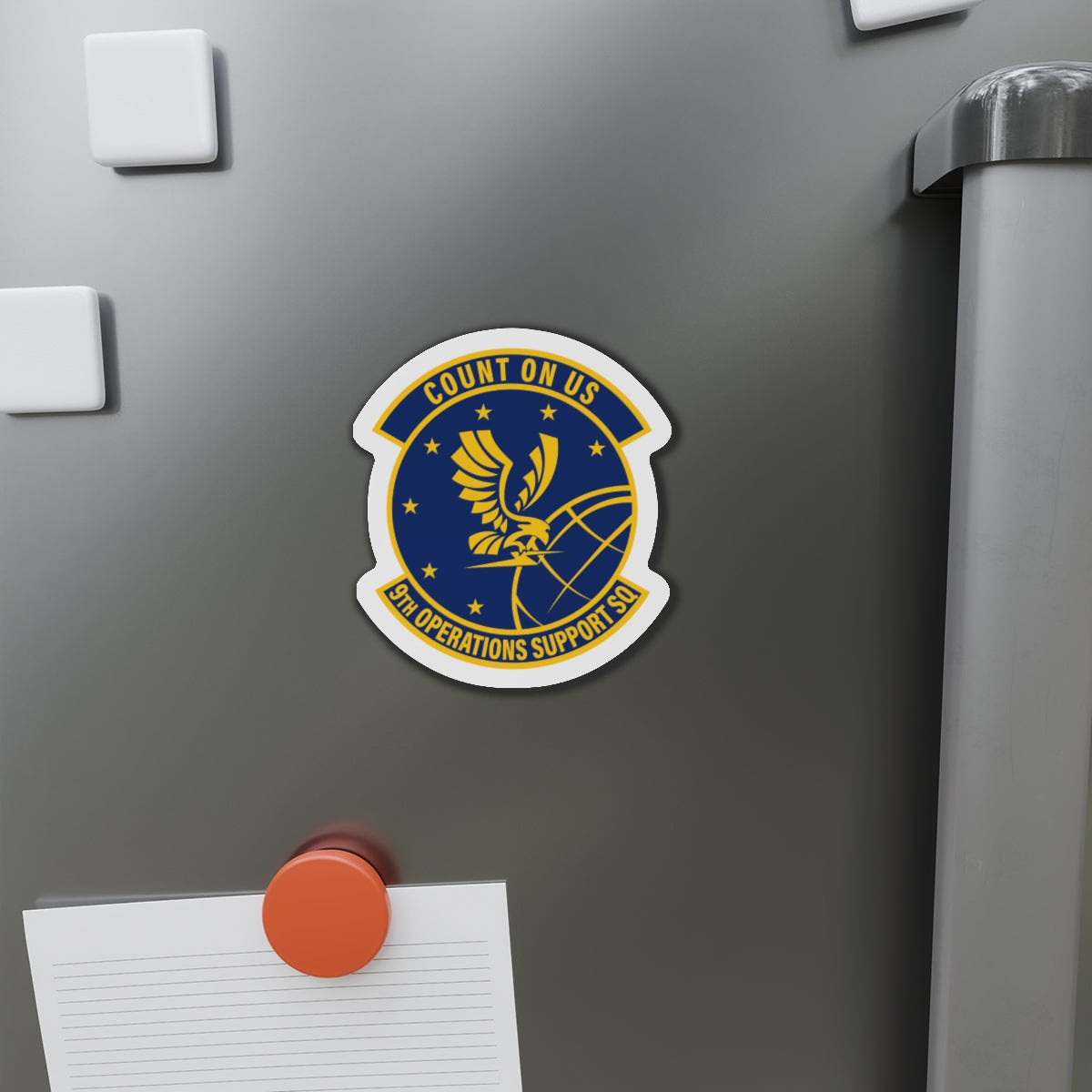 Die-Cut Magnet - USAF - 9th Operations Support Squadron wo txt X 300