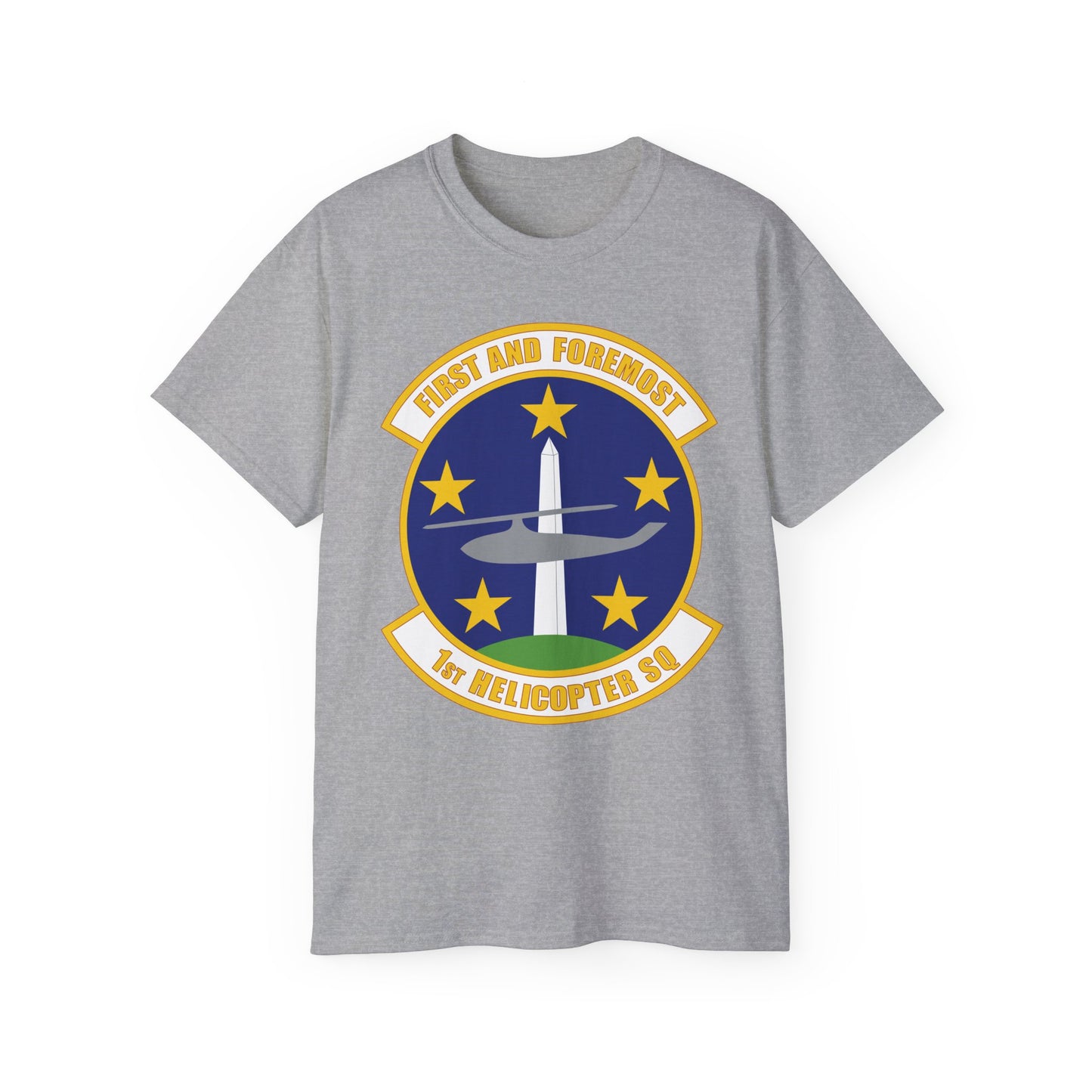Unisex Ultra Cotton Tee -USAF - 1st Helicopter Squadron (AFDW) wo txt