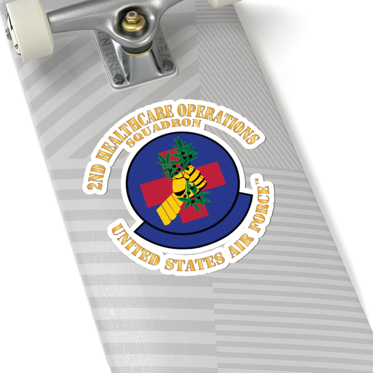 Kiss-Cut Stickers - USAF - 2nd Healthcare Operations Squadron
