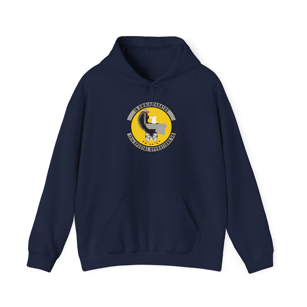 Unisex Heavy Blend Hooded Sweatshirt - USAF - 12th Special Operations Squadron wo txt