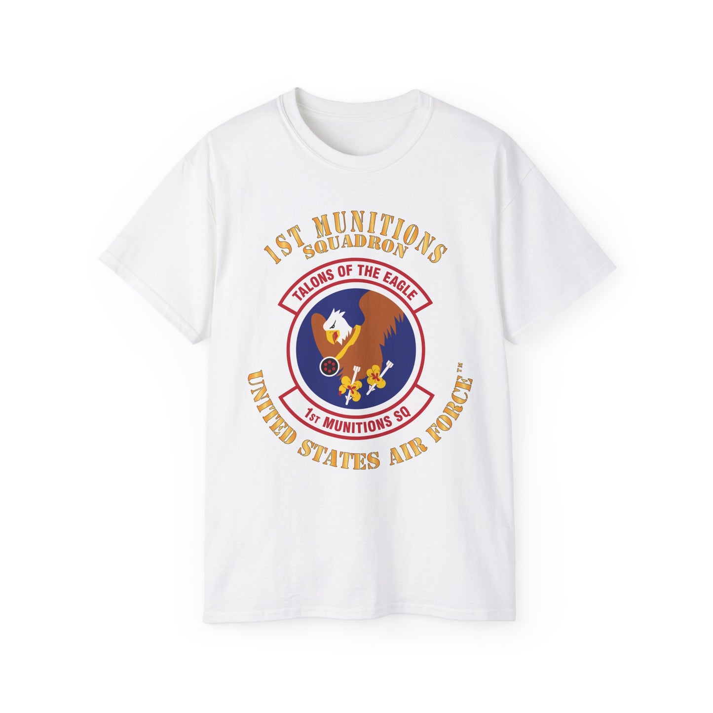 Unisex Ultra Cotton Tee - USAF - 1st Munitions Squadron (ACC)