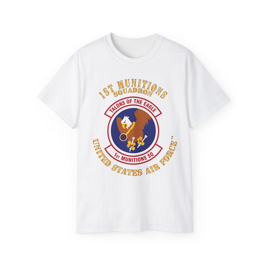 Unisex Ultra Cotton Tee - USAF - 1st Munitions Squadron (ACC)