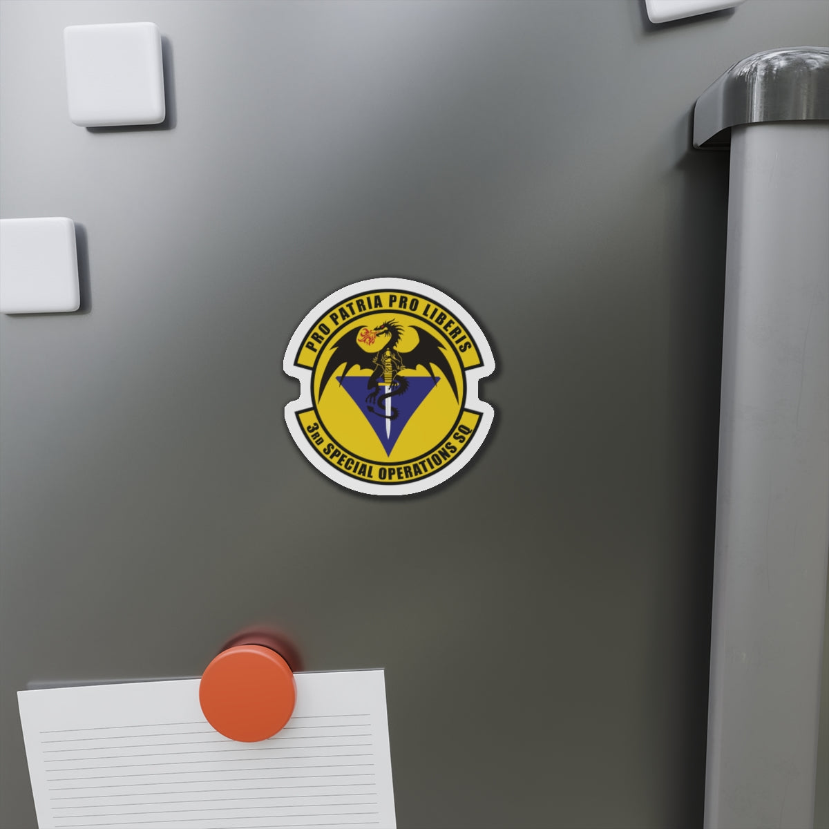 Die-Cut Magnet - USAF - 3rd Special Operations Squadron wo txt