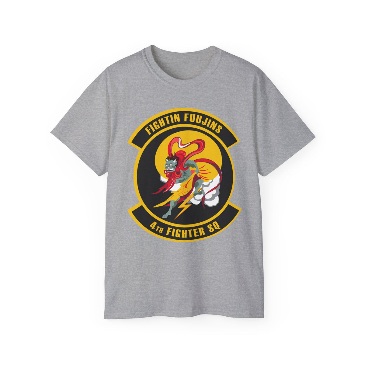 Unisex Ultra Cotton Tee - USAF - 4th Fighter Squadron wo txt