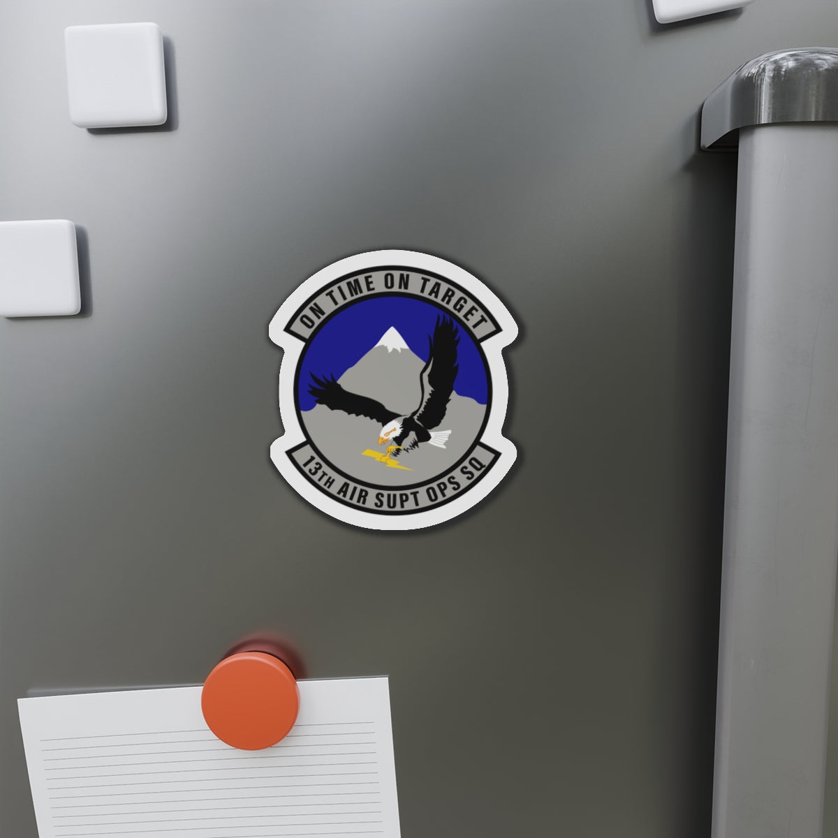 Die-Cut Magnet - USAF - 13th Air Support Operations Squadron wo txt