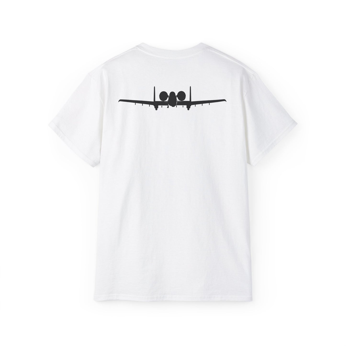 Unisex Ultra Cotton Tee - Aircraft - USAF - A-10 Thunderbolt II - Front - Silhouette X 300