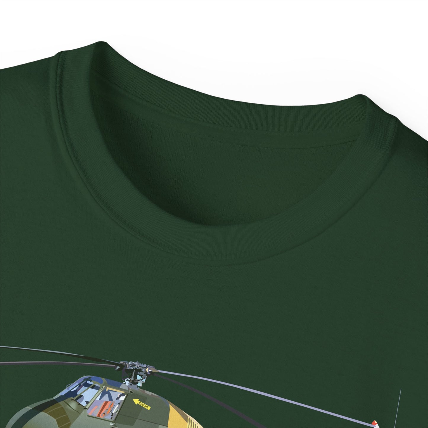 Unisex Ultra Cotton Tee - H-34 Choctaw wo Txt X 300
