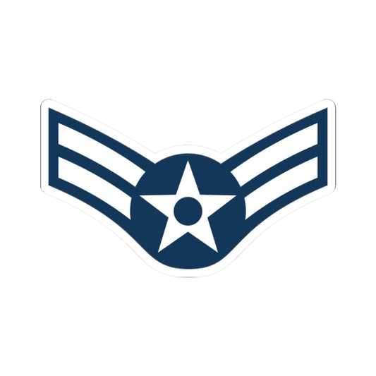Kiss-Cut Stickers - USAF - Airman - First Class (E3) - 2020