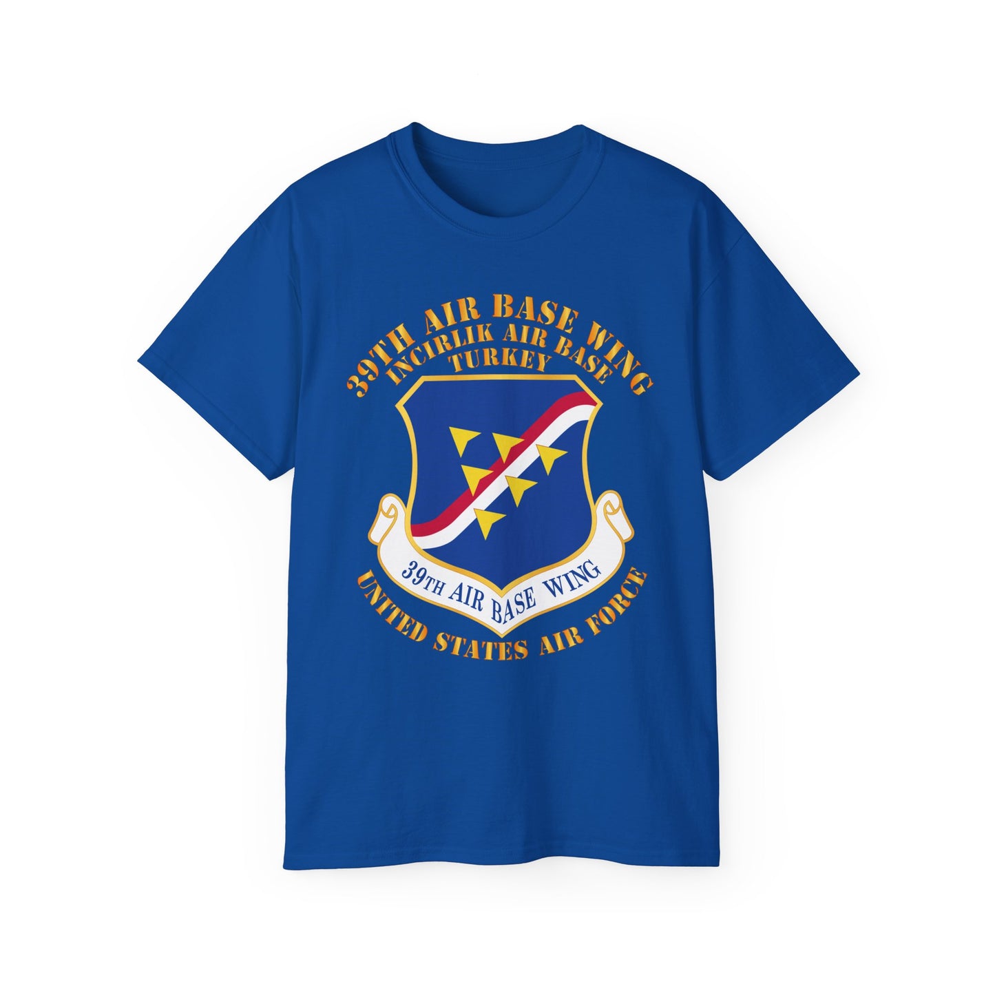 Unisex Ultra Cotton Tee - USAF - 39th Airbase Wing - 3rd AF - Incirlik Air Base - Turkey