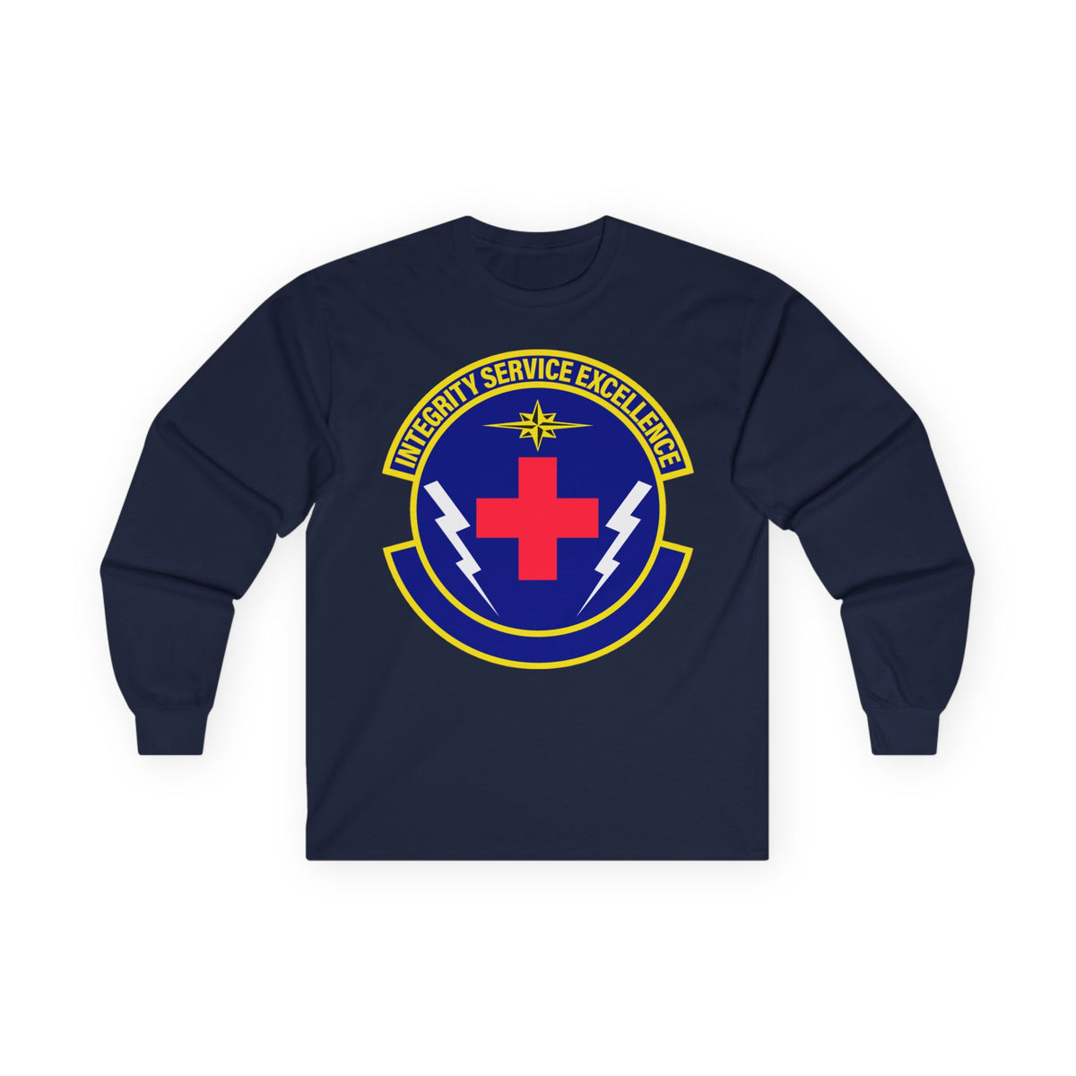 Unisex Ultra Cotton Long Sleeve Tee - USAF - 10th Healthcare Operations Sq wo txt