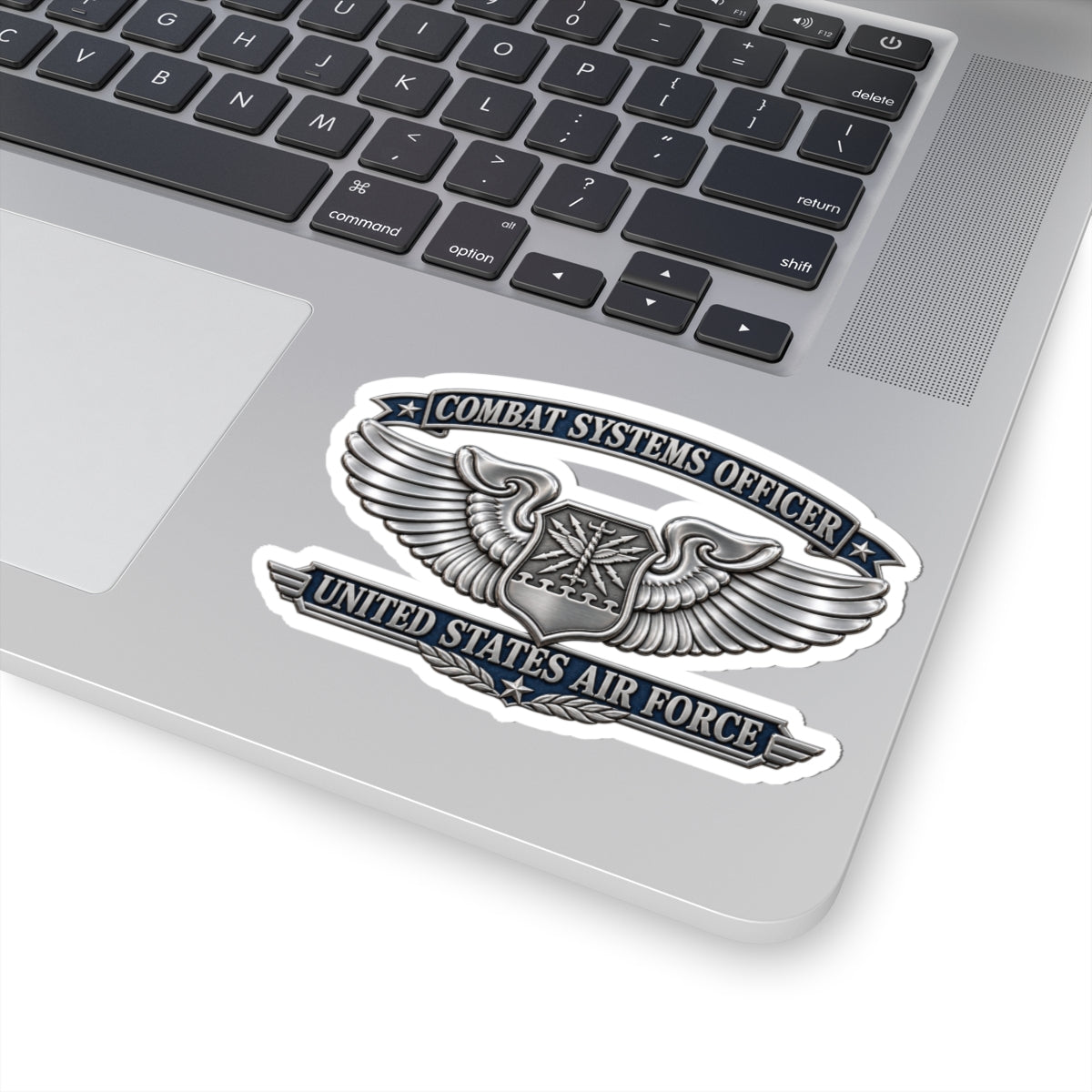 Kiss-Cut Stickers - USAF - Combat Systems Officer Badge - United States Air Force - 3D - Enhanced